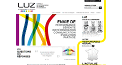 Desktop Screenshot of luz.fr