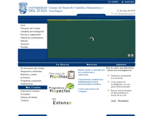 Tablet Screenshot of condes.luz.edu.ve